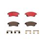 Brembo KT00625 Brembo ceramic brake pad and UV coated vented  brake disc kit