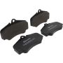Brembo KT04281 Brembo low-met brake pad and UV coated PVT drilled brake disc kit