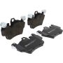 Brembo KT04282 Brembo low-met brake pad and UV coated PVT drilled brake disc kit