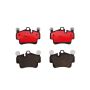 Brembo KT00734 Brembo ceramic brake pad and UV coated PVT drilled brake disc kit