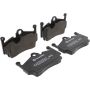 Brembo KT04285 Brembo low-met brake pad and UV coated vented drilled brake disc kit