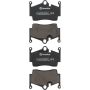 Brembo KT04285 Brembo low-met brake pad and UV coated vented drilled brake disc kit
