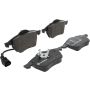 Brembo KT04368 Brembo low-met brake pad and UV coated vented  brake disc kit