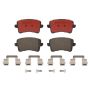 Brembo KT00A07 Brembo ceramic brake pad and UV coated PVT  brake disc kit