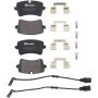 Brembo KT04426 Brembo low-met brake pad and UV coated PVT  brake disc kit