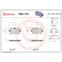 Brembo KT00B12 Brembo ceramic brake pad and UV coated PVT  brake disc kit