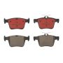 Brembo KT00825 Brembo ceramic brake pad and UV coated vented  brake disc kit
