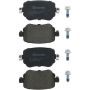 Brembo KT04340 Brembo low-met brake pad and UV coated solid  brake disc kit