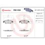 Brembo KT00A00 Brembo ceramic brake pad and UV coated PVT  brake disc kit