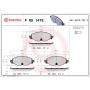Brembo KT08024 Beyond EV Kit Disc-Pad