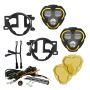 KC HiLiTES 97154 KC FLEX ERA 3 LED DM SAE FOG 2-LIGHT MSTR KIT TOYOTA TACOMA 4RUNNER TUNDRA OE