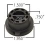 Ridetech 70010759 Delrin control arm bushing, 2.0
