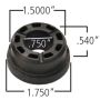 Ridetech 70010827 Delrin control arm bushing, 1.750