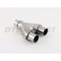 Different Trend XY/T Pipe Polished Stainless Y Pipe PSY2020