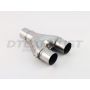 Different Trend XY/T Pipe Polished Stainless Y Pipe PSY2424
