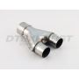 Different Trend XY/T Pipe Polished Stainless Y Pipe PSY3024