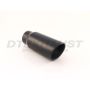 Different Trend Glossy Black Powder Coated Weld on 5″x12″ Rolled Slant Q9-405012RBG