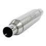 MBRP Exhaust R1012 Resonator; 2.5in. Inlet; Outlet; 16in. body; 20in. overall; T304