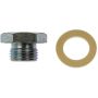 DORMAN 090-006 Oil Drain Plug Standard 5/8-18, Head Size 7/8 In.