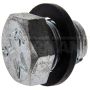 DORMAN 090-032 Oil Drain Plug Oversize 1/2-20 T.O., Head Size 3/4 In.