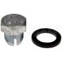 DORMAN 090-032 Oil Drain Plug Oversize 1/2-20 T.O., Head Size 3/4 In.