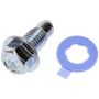 DORMAN 090-034CD Oil Drain Plug Pilot Point M12-1.75, Head Size 15Mm
