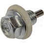 DORMAN 090-050CD Magnetic Oil Drain Plug M12-1.75, Head Size 15mm