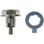 DORMAN 090-051CD Magnetic Oil Drain Plug 1/2-20 Single Oversized., Head Size 3/4 in