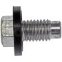 DORMAN 090-059CD Oil Drain Plug Pilot Point Molded Gasket M12-1.75, Head Size 15Mm