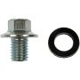 DORMAN 090-066 Oil Drain Plug Standard M12-1.75, Head Size 13mm
