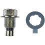 DORMAN 090-076 Oil Drain Plug Pilot Point M14-1.25, Head Size 15mm