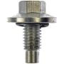DORMAN 090-079 Oil Drain Plug Pilot Point Inset Gasket M12-1.75, Head Size 15Mm
