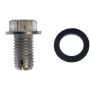 DORMAN 090-081 Oil Drain Plug Oversize M12-1.75 S.O., Head Size 15Mm