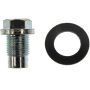 DORMAN 090-084 Oil Drain Plug Pilot Point M16-1.50, Head Size 17Mm