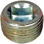 DORMAN 090-101 Pipe Plug C.S. Square 3/4-14 Npt, Head Size 1/2 In.