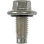 DORMAN 090-175CD Oil Drain Plug Pilot Point M12-1.75, Head Size 15mm