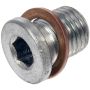DORMAN 090-182 Trapped Washer Oil Drain Plug M14x1.50