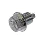 DORMAN 090-201 Magnetic Oil Drain Plug M12-1.25, Head Size 14mm