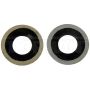 DORMAN 097-021 Metal/Rubber Drain Plug Gasket, Fits 1/2, M12, M12 So