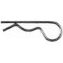 DORMAN 121-007 Hitch Pin Clip-Wire Dia .177 In, Drill Hole Size 3/16 In, Length 3-3/4 In.
