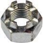 DORMAN 220-012 Hex Nut-Castellated-Thread Size 3/8-24, Height 9/16 In.