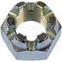 DORMAN 220-015 Hex Nut-Castellated-Thread Size 9/16-18, Height 7/8 In.