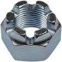 DORMAN 220-018BX Hex Nut-Castellated-Thread Size; 7/8-14, Height; 1-15/16 In.
