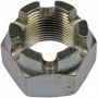 DORMAN 220-019 Hex Nut-Castellated-Thread Size 1-14, Height 1-1/2 In.