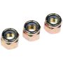DORMAN 250-012 Hex Lock Nuts With Nylon Ring-Grade 2- Thread Size 3/8-16 In.