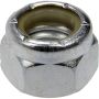 DORMAN 250-013 Hex Lock Nuts With Nylon Ring-Grade 2- Thread Size 7/16-14 In.