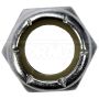 DORMAN 250-013 Hex Lock Nuts With Nylon Ring-Grade 2- Thread Size 7/16-14 In.