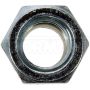 DORMAN 250-014 Hex Lock Nuts With Nylon Ring-Grade 2- Thread Size 1/2-13 In.