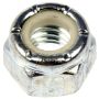 DORMAN 250-019 Hex Lock Nuts With Nylon Ring-Grade 2- Thread Size 1/8 In.