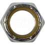 DORMAN 251-017 Hex Nut-Nylon Ring-Grade 2-Thread Size 3/4-16, Height 1-1/16 In.